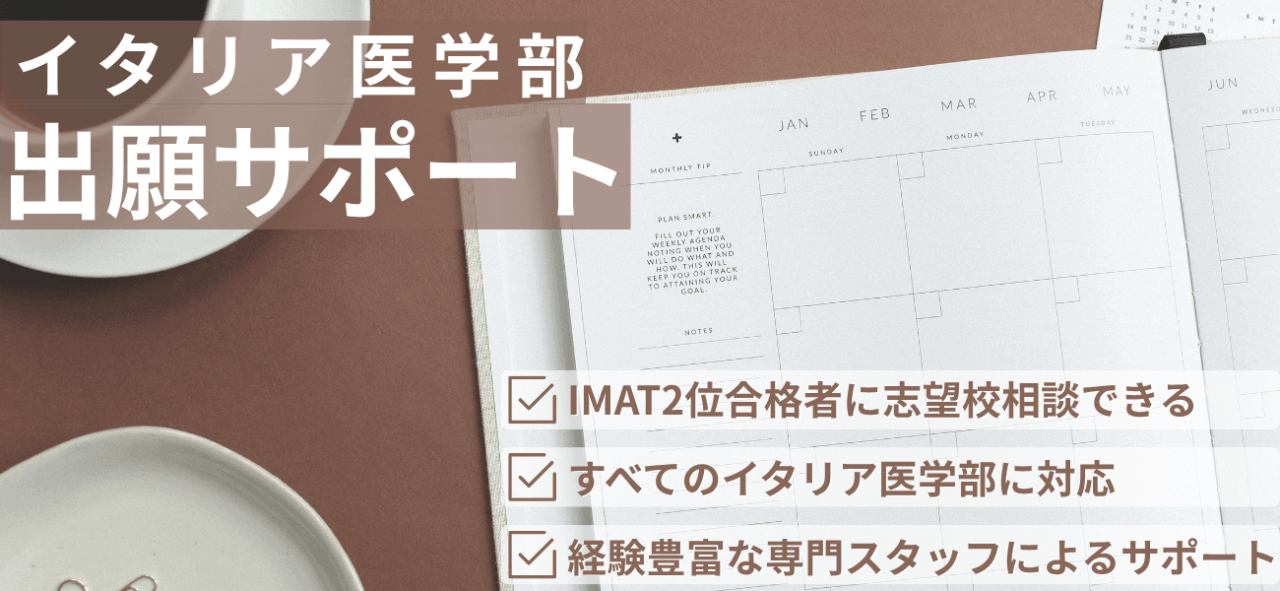 イタリア医学部出願サポート