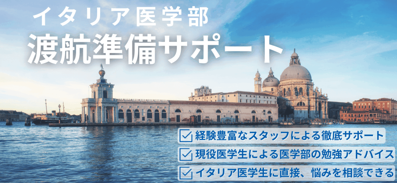 イタリア渡航準備サポート