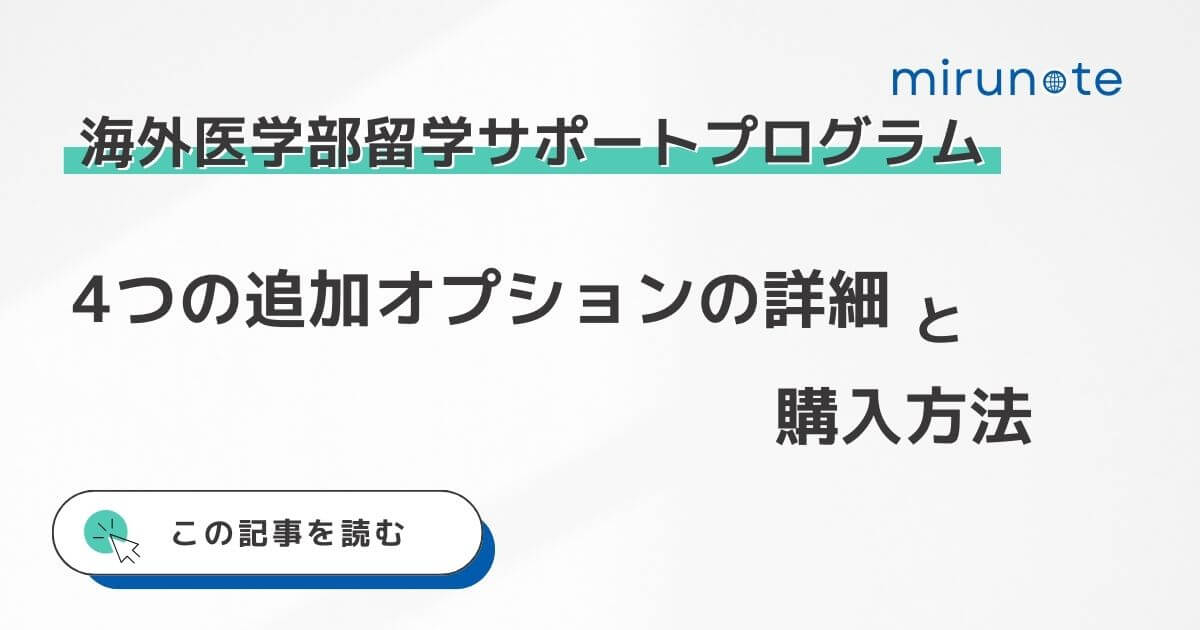 4つの追加オプション