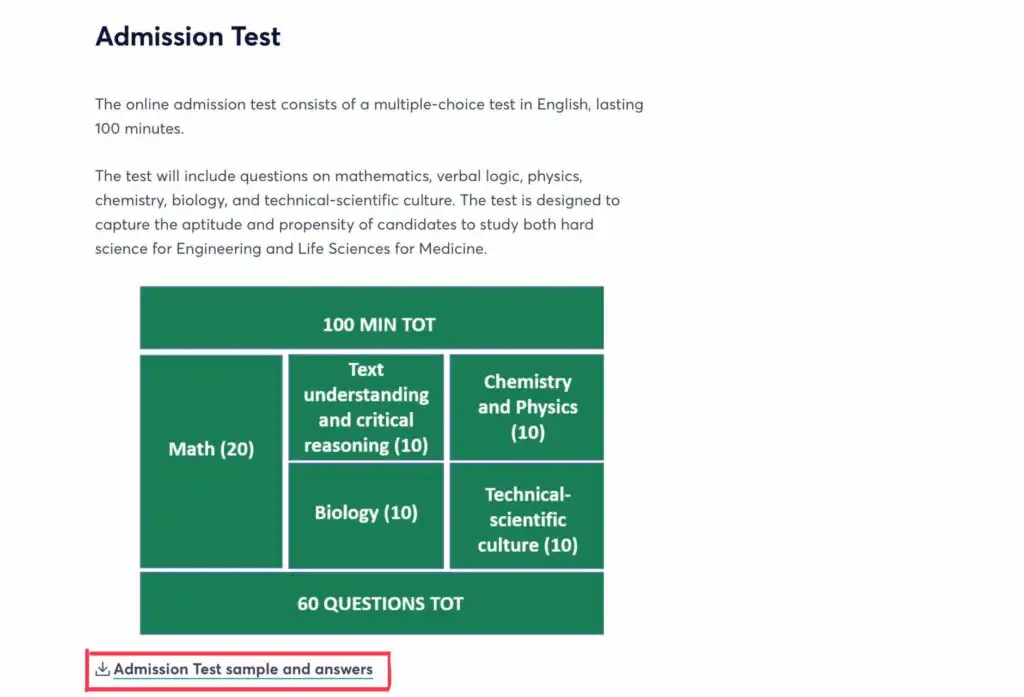 MEDTEC Schoolのサンプル問題とは?入手方法と利用方法を解説【イタリア私立医学部】 7 image 5