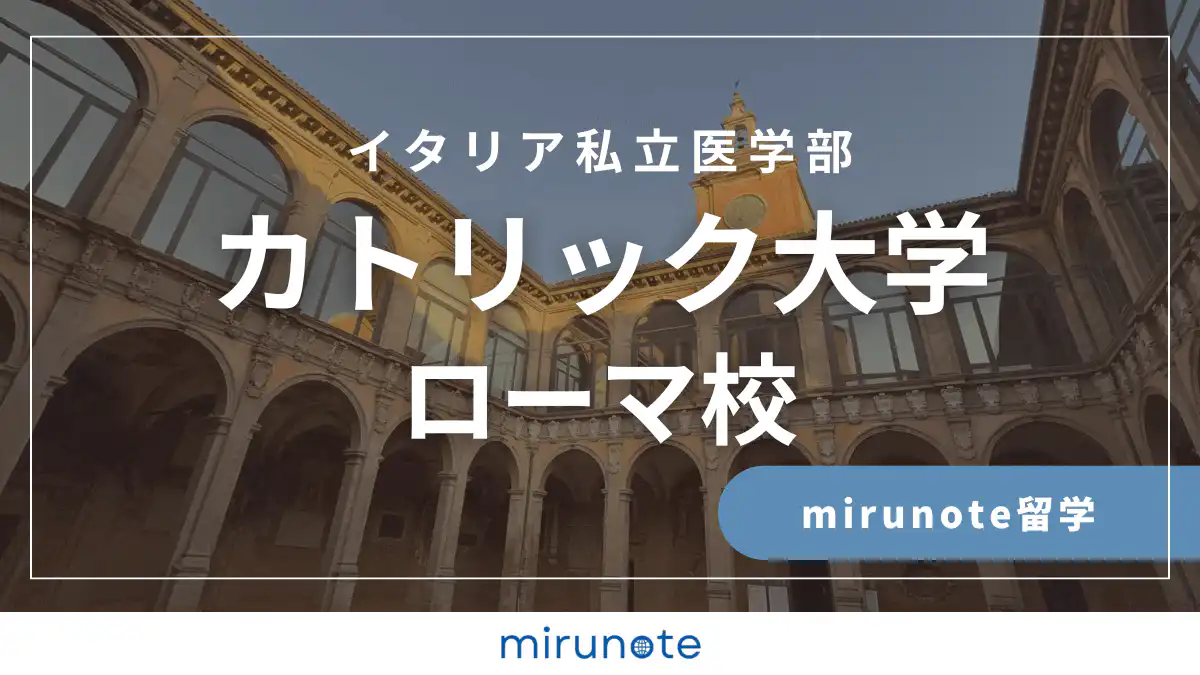 イタリア医学部　カトリック大学　ローマ